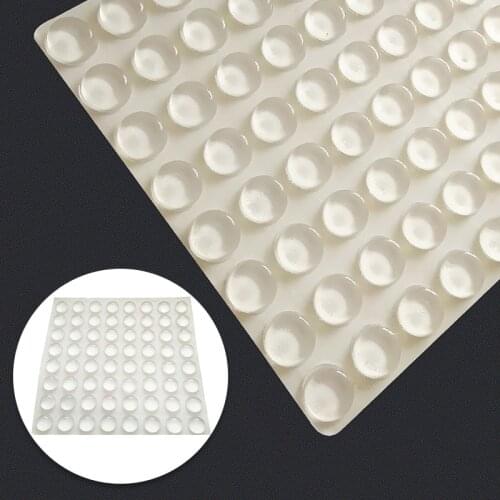 20Pcs New Transparent Soft Cushion Silicone Shock Anti Slip Self Adhesive Absorber Closestool Furniture Cabinet Door Accessories