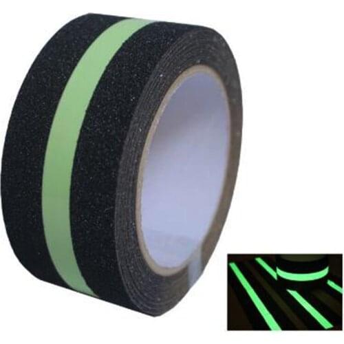 2ps 5cmx5m Reflective Warning Tape Danger Caution Barrier Remind Work Safety Protection Adhesive Tapes Marked Stairs Floor DJD01