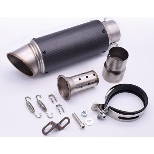 Universal 51mm 61mm Motorcycle Pipe Exhaust With DB killer Exhaust Pipe Muffler For BMW F800S F800ST f 800 r HP2 Enduro K1200R