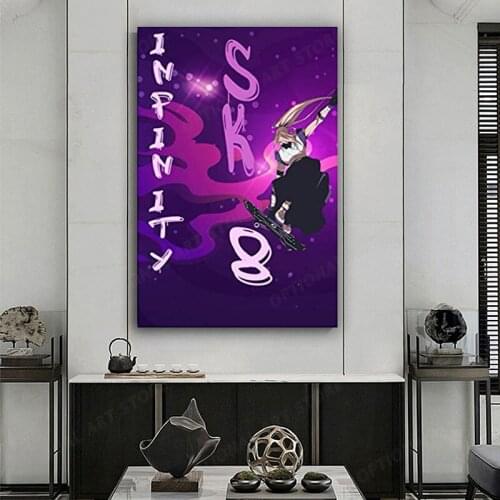 Anime sk8 the infinity Canvas Manga Decoration Prints Poster wall decor Pictures Home Decor Living room Bedroom Art Painting