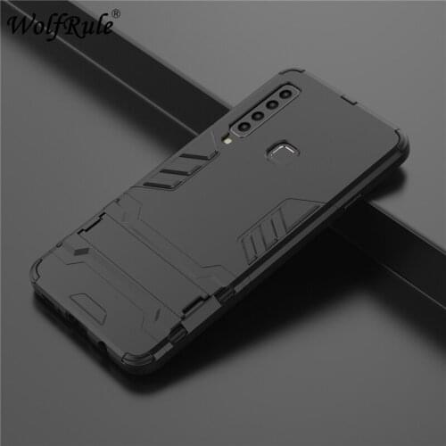 For Samsung Galaxy A9 2018 Case Silicone Rubber Robot Armor Hard PC Back Phone Case For Samsung A9 2018 Case For Galaxy A9 2018