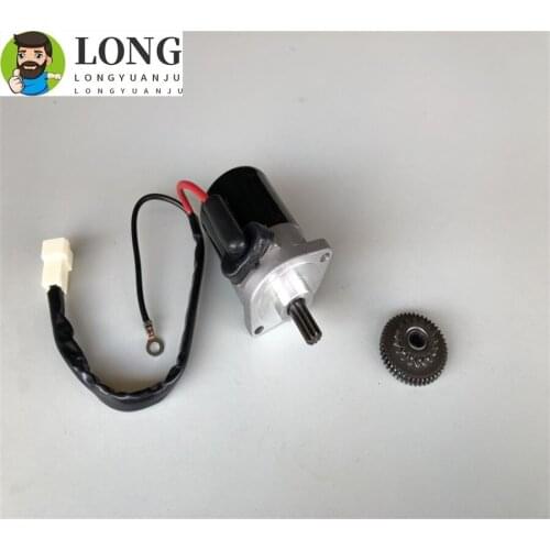 Motorcycle Engine Electric Starter Motor for YAMAHA JOG100 RS100 RSZ100 ZY100 ZY100 BWS100 100cc Increased Power Modified Parts