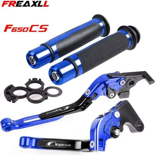 F650CS 1997-2008 For BMW F650CS F 650CS Motorcycle Accessories Brake Clutch Levers Handle Handlebar Grip 1998 1999 2000 2001 02