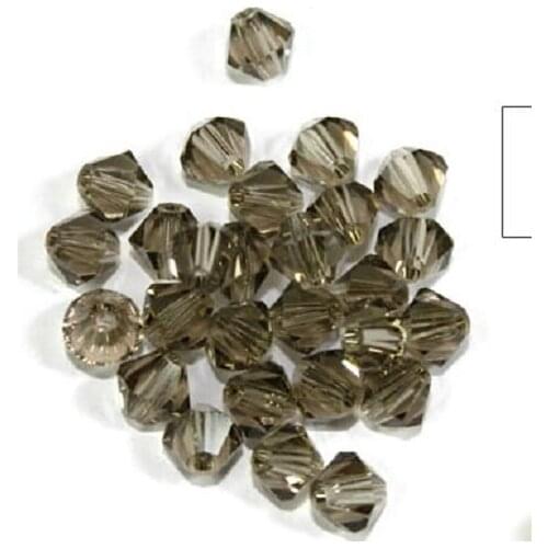 Hot Sale 3mm 4mm Gray Colour Beading Accessories Chinese Top Quality AAA Crystal Bicone Beads
