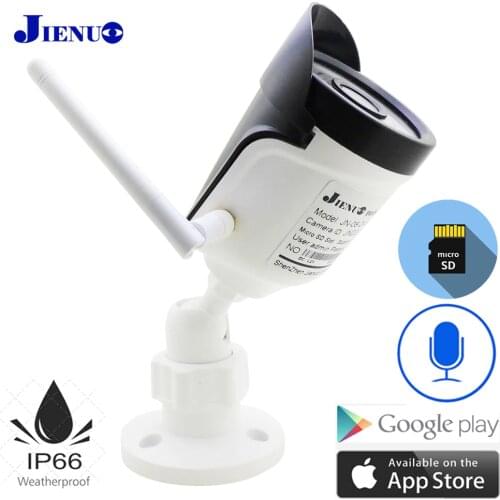 JIENUO IP Camera Wifi 720P 960P 1080P HD Audio Outdoor Waterproof Wireless Cctv Security IPCam Infrared Surveillance Home Camera