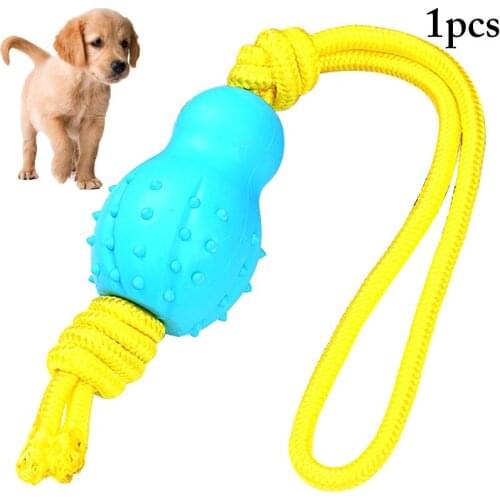 Kapmore 1pc Bite Resistant Dog Toy Pet Rope Toy Nylon Dog Chew Rope Puppy Rope For Teething Pet Accessories Pet Supplies
