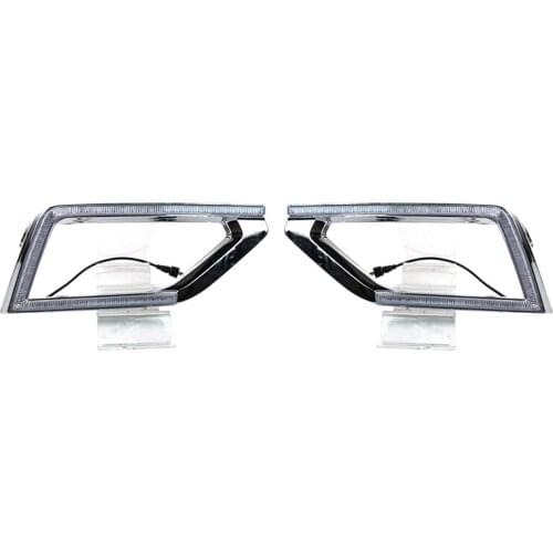 2Pcs for - Tourang and Atlas with Yellow Light Daytime Running Lights