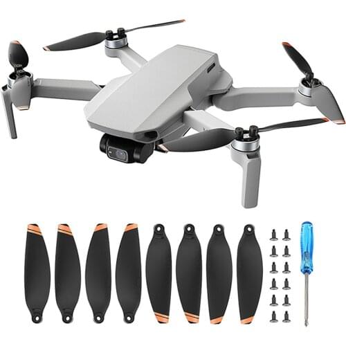 1/2 Pairs Low Noise Propellers Set for DJI Mini 2 Drone Propellers Wing Blade Accessories