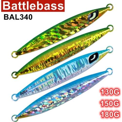 New BATTLEBASS sea fishing iron plate road sub bait South Oil lead fish iron plate deep sea fishing iron plate 130g150g180g