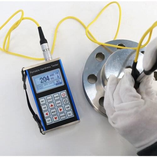 Original Portable Leeb Hardness Tester Digital Metal Hardness Tester for Stainless Steel HL HB HRB HRC HRA HV HS Durometer