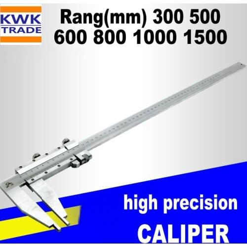 Caliper Long Range Metric Gauge 300 500mm 600mm 800mm 1000mm 1500mm Vernier Calipers Stainless Steel Micrometer Measuring Tools