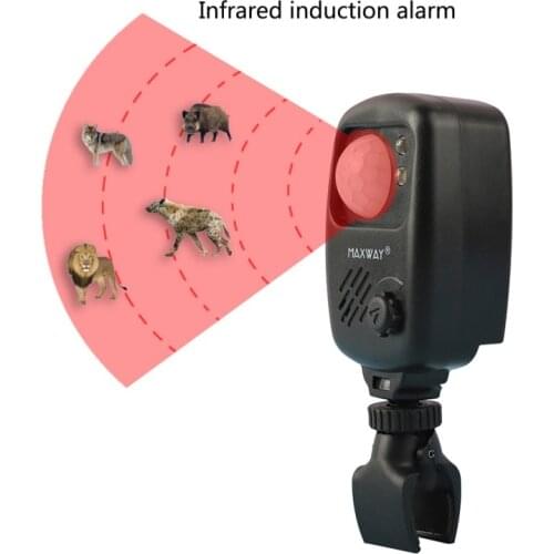 Outdoor Alarm Wireless Carp Fishing Alert Anti-Theft Alarm Fishing Infrared Sensor Alarm Sound Motion Detector Bite 100 Degrees