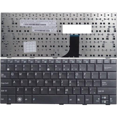 US FOR ASUS EEEPC EEE PC 1005 1005HD 1005HA 1001 1008 1008HA 1001HA Replace laptop keyboard Black New English
