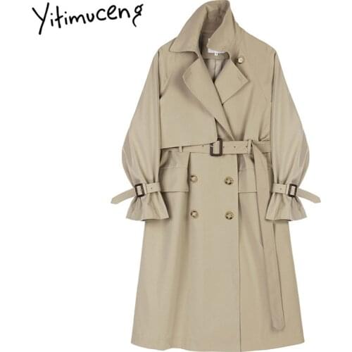 Yitimuceng Women's Long Raincoats