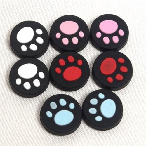 4pcs Thumbstick Grip Cap Analog Joystick Protective Cover Button Pad Case For Sony PlayStation Psvita PS Vita PSV 1000/2000 Slim