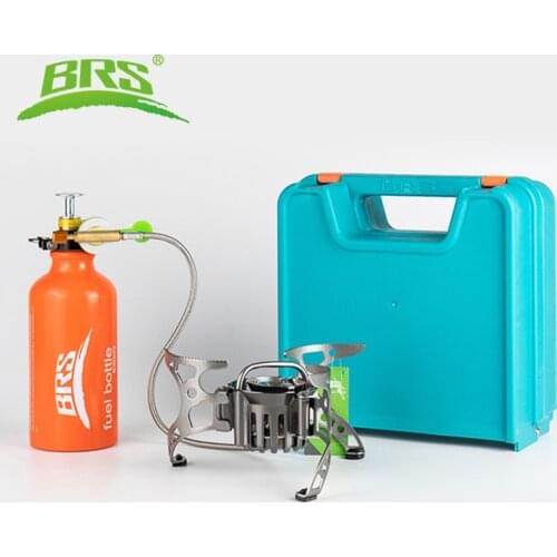 BRS-8A Copper alloy and high-temperature resistant stainless steel Portable Oil Gas Stove Multi-Use Camping Cooking Stove