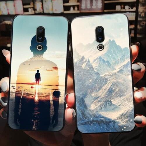 Powerbank Back Cover Phone Case For Meizu 16X Fashion Smartphones Silicone Original Cute Beautiful