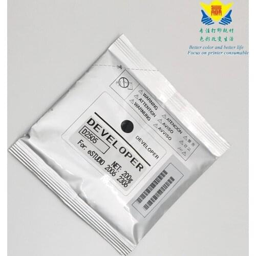 Black Developer powder(200g per bag) compatible for Toshibas D-2006 2306 2506 2307 2507 2505 3650 3300 2680 200g per bag