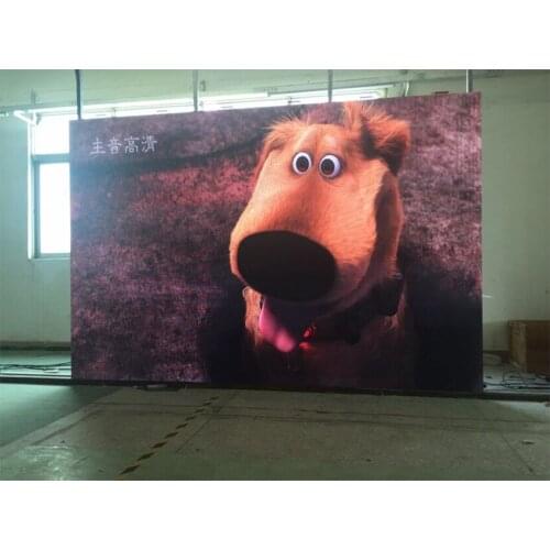 Digital led sign full color 500*500mm 16S 3in1 P3.91/P4.81 led display 128*128 SMD2121 LED rental cabinet panel Indoor-Screen