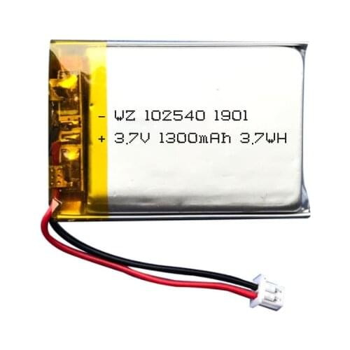 102540 battery-1300mah electronic game machine 3.7V rechargeable polymer lithium battery