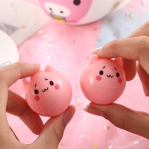 Fruit Essence Lip Balm Ball Sphere Anti-Cracking Moisturizing Hygienic Lipstick Cute Lip Balm