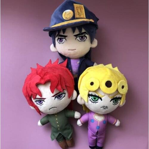 20cm 2020 JoJos Bizarre Adventure Plush Toy Cute Soft stuffed Dolls For Kid Birthday Gift