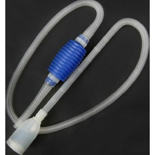 140cm Aquarium Cleaner Tool Siphon Gravel Suction Pipe Filter for Fish Tank, Vacuum Water Change Pump Tools, pipe tube for water