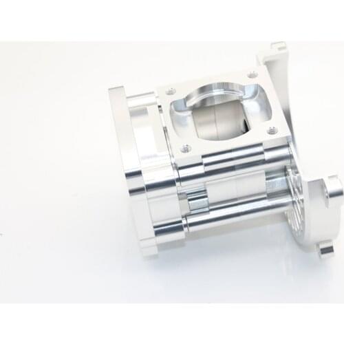 CNC Aluminum Crankcase and Clutch Bell Set for 38CC Gas Engine for 1/5 Hpi Rovan Km Baja Losi 5ive-t RC CAR Parts