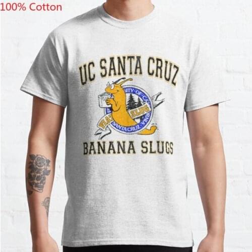 Vincent Vega pulp fiction UC banana slugs Hot Sale Clown 100% Cotton T Shirt Men/women Printed Terror Fashion T-shirts