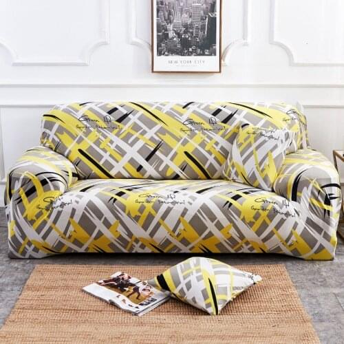 Factory Wholesale Modern Simple Elastic Sofa Set All-inclusive Solid-colored Fabric Sofa Cover Towel Non-slip Sofa Cushion
