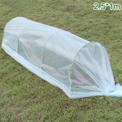 Greenhouse Tunnel Foil Plastic Horticultural Polythene Sheet Plant Cover Light Blue 1 X Greenhouse Film 2m*1m, 2.5m*1m(Approx.)