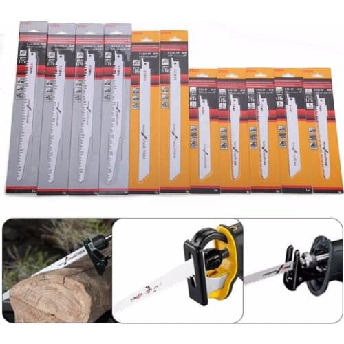 10Pcs High Carbon Steel Saw Blade Reciprocating Combo For Dewalt Bosch