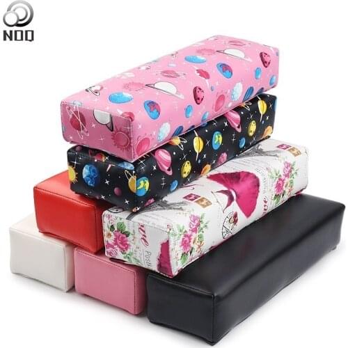 Armrest Nails Hand Pillow Equipment For Production Manicure Nails Pour Ongle Nail Cushion Pedicure PU Leather