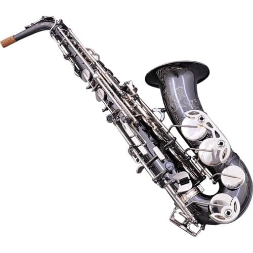 German JK keilwerth / kalworth SX90R Alto Saxophone in e-flat tone instrument phantom black nickel silver alloy Alto Saxophone b