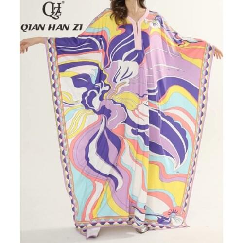 Модные трикотажные платья Qian Han Zi China At AliExpress