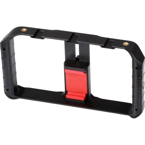 Ulanzi Handheld Camera Bracket 3 Hot Shoe Mouth Mobile Phone Rabbit Cage Movie Live Video Stabilizer Frame Camera Stabilizer