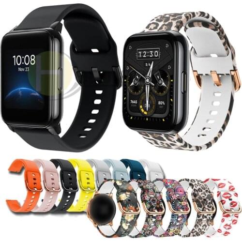 For Realme Watch 2 pro Silicone WatchBandS Watchstrap band For Realme Watch S / pro / Amazfit GTR 2 2e Smart Wristbands Bracelet