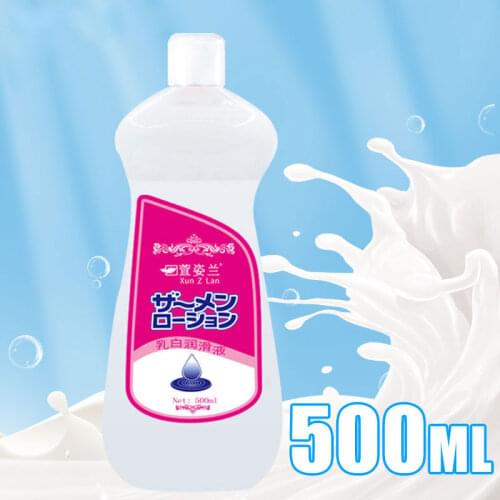 500ML Lubricant for Sex Cream Sex Super Capacity Viscous Lube Water Based Oil Lubricant Anal Adult Masturbation Toy Couple Game