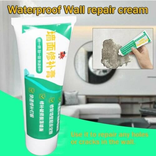 130g Wall Mending Agent Waterproof Wall Repair Cream Wall Crack Nail Repair Cream Valid Mould Proof Wall Repair Tool