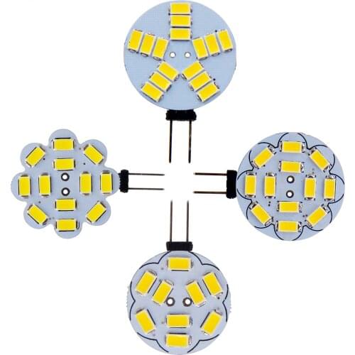 LED Lamp Bulb G4 DC AC 12V 5730 SMD 2W 3W 5W Warm cold white Light Replace Halogen Lamp