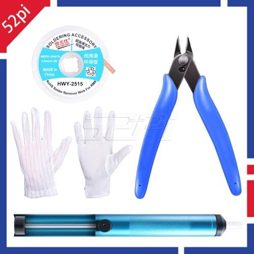 In Stock! 52Pi Multi-function Adjustable Temperature Gas Soldering Iron Cordless Welding Pen Burner Butane Blow Torch Solder Kit