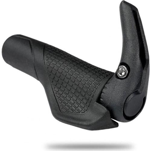 1Pair Horn Shape Bicycle Grips Anti-skidding Thicker Cycle Accessory Bicycle Handle Bar Grips for Outdoor Bicycle Grips