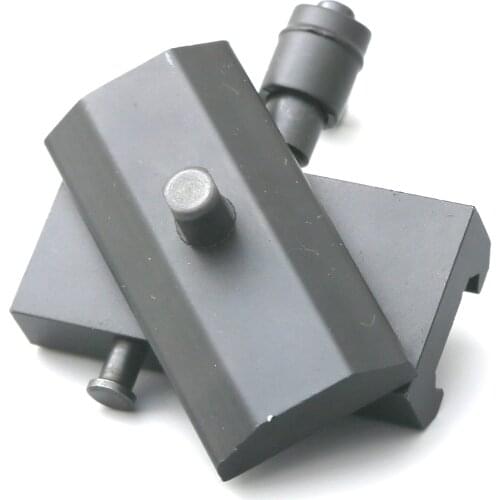 Aluminum Quick Detachable Rotating Rifle Bipod Adapter Bipod for Harris Bipod Pivot Lock 20mm Picatinny Hunting Accessory