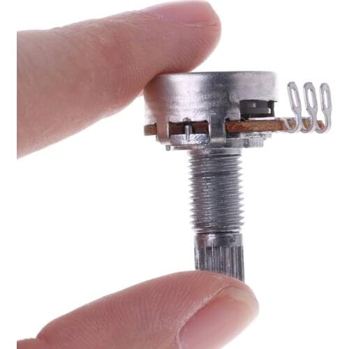 B10K Electric Bass Guitar Potentiometer Pot Effect Pedal 18mm Shaft Parts