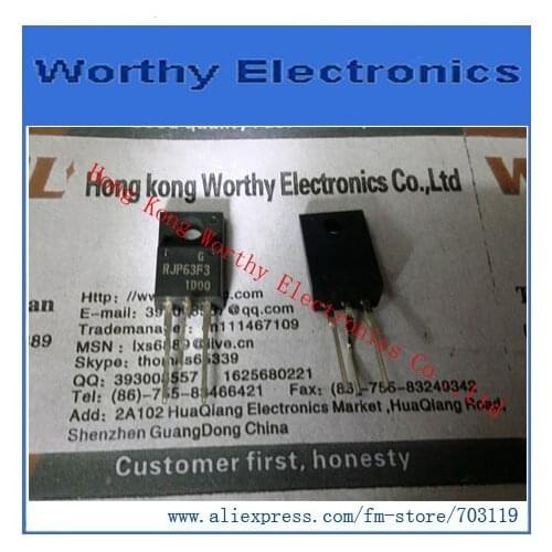 Free shipping 10pcs/lot RJP63F3DPP-M0 RJP63F3DPP RJP63F3D RJP63F3 TO-220F