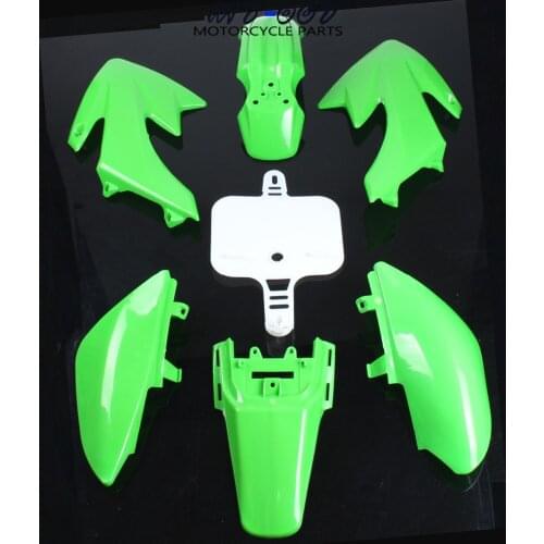 Free shipping PLASTIC KIT FENDER For CRF50 XR50 70 CRF 50 XR 50 SDG SSR Pro 50cc 110c 125cc Dirt Pit Bike Fit For Kayo KR110