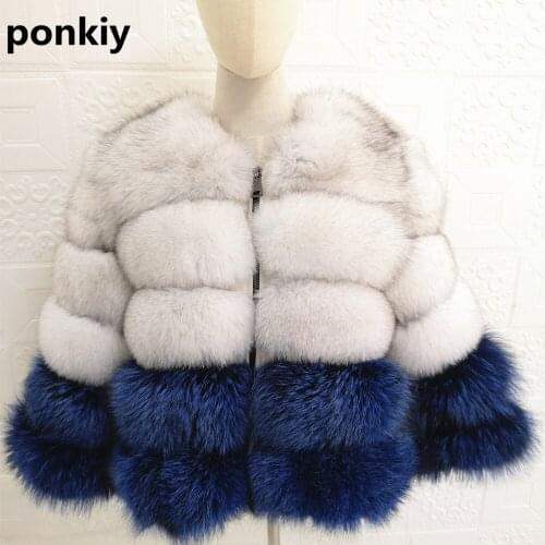 Женские синие куртки Bigan fur China At AliExpress