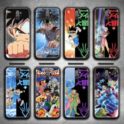 Anime Dragon Quest Phone Case for Redmi Note 9 8 8T 8A 7 6 6A Go Pro Max Redmi 9 K20 K30 Pro