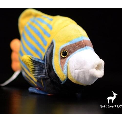 Kids Toys Plush Stuffed Animals Bis spine royal angelfish Doll Soft Tropical Fish Dolls Present Toy Shops
