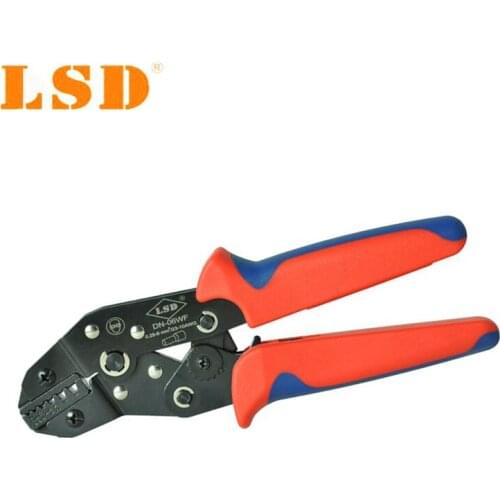 DN-06WF Cable ferrule crimping hand tools for crimping cable sleeve 0.25-6mm2 23-10AWG mini crimper pliers